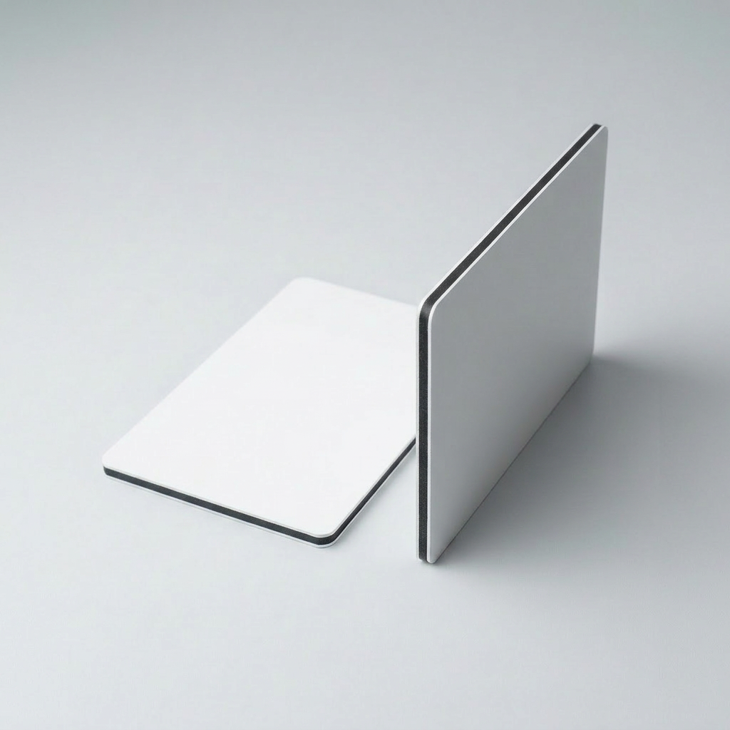 Aluverbundplatten Dibond weiß Etalbond Masterbond Dilite