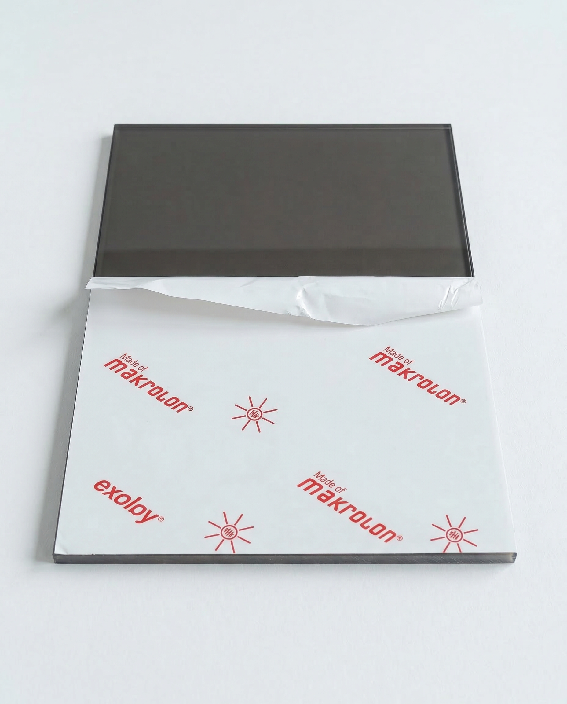 Polycarbonat Makrolon® Exolon® UV GRAU 2760 Rauchgrau