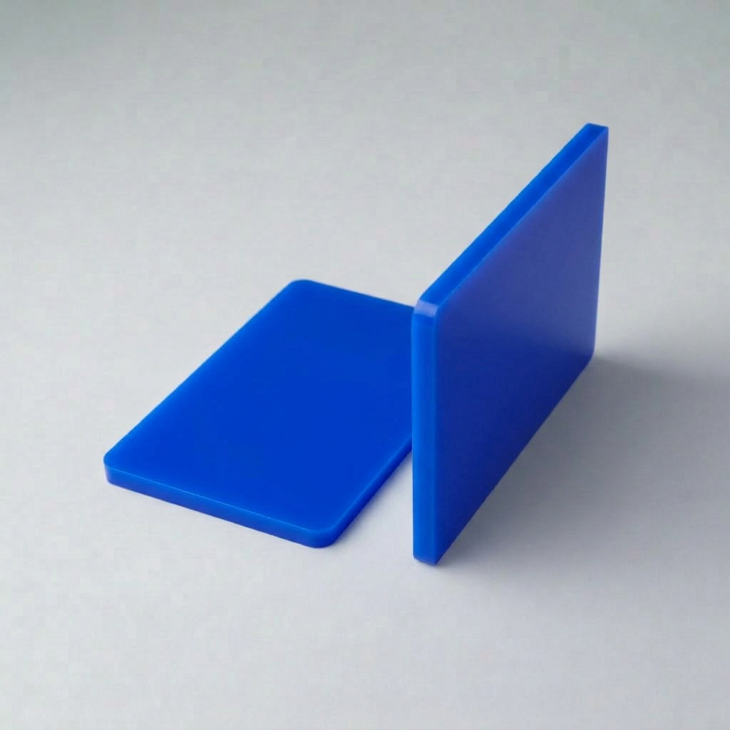 Plexiglas® XT blau 5N870 Acrylglas opak deckend blau