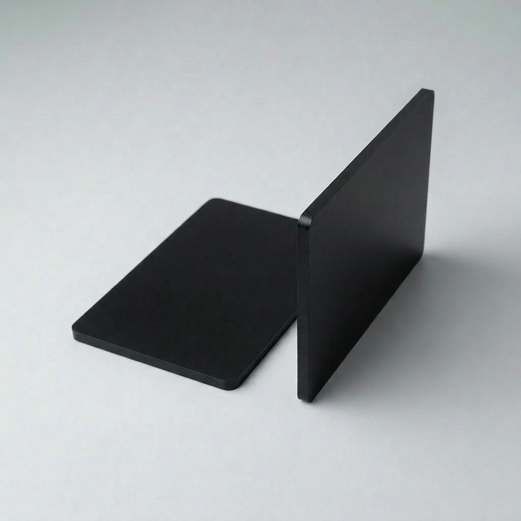 Plexiglas® GS Satinice Black Panther 9H01 SC satiniert matt schwarz Acrylglas Acryl