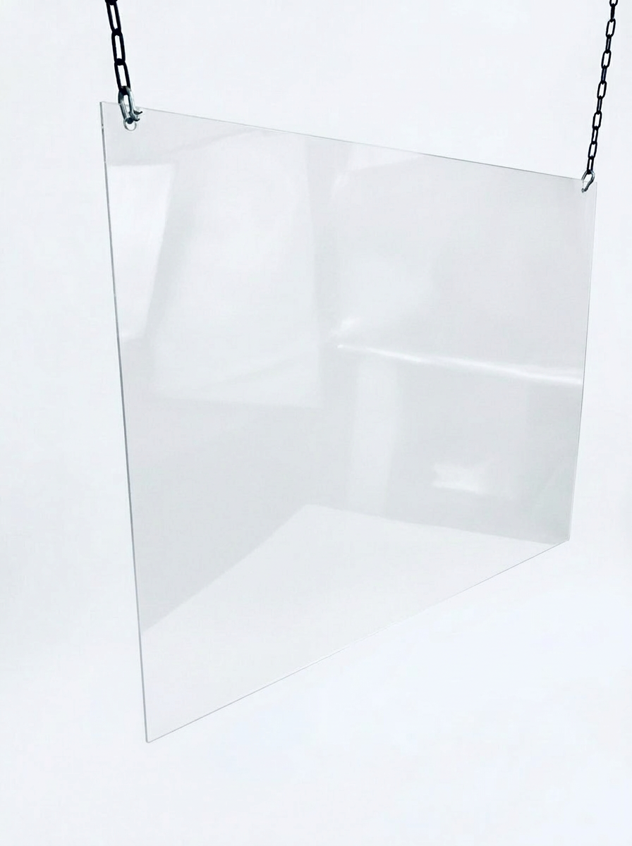 Trennwand Schutzwand Staubschutz Virenschutz zum Abhängen