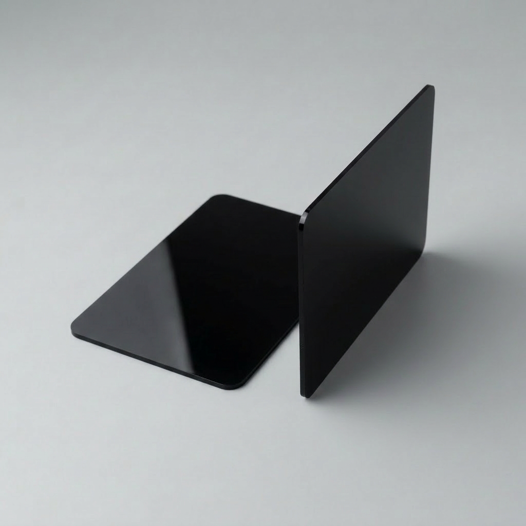 Plexiglas Acrylglas GS schwarz dünn 1 mm 2 mm