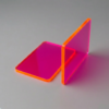 Acrylglas Fluoreszierend Rot Pink Plexiglas