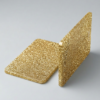 Acrylglas Plexiglas Glitter Glitzer Gold